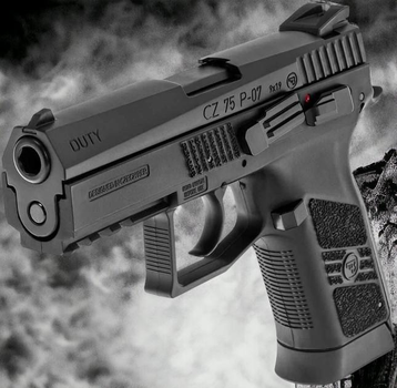 Пистолет пневматический ASG CZ 75 P-07 Duty Blowback BB кал. 4.5 мм