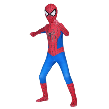 Костюм Spider Man с Балаклавой Человек Паук Костюм (L -120-130cм)