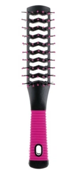 Расческа стилет Salon Professional двухсторонняя, розовая
