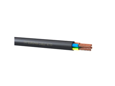 Кабель КГТП 3х6 силовий гнучкий EUROPAN CABLE
