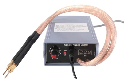 Точковий зварювальний апарат 220V 18650 Для дому з педаллю портативний 5000W