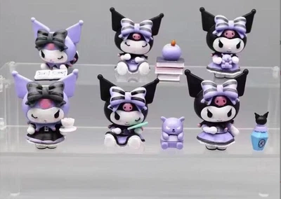 Набір фігурок The Coop Sanrio Hello Kitty Kuromi My Melody Cinnamoroll 6 шт 5.7-7 см
