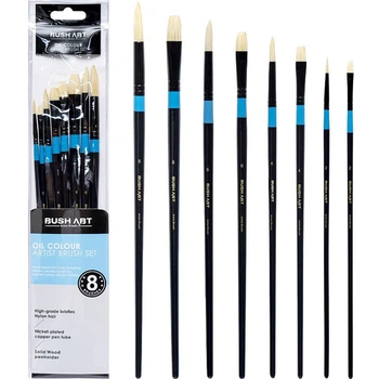 Набор кистей для масла Art Nation Artist Brush 8шт LO59088-1