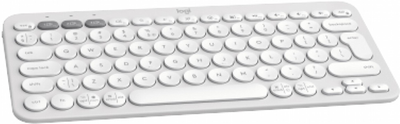 Клавіатура бездротова Logitech Pebble Keys 2 K380s Bluetooth White (920-011852)
