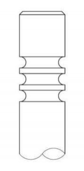 Клапана впускные INTERVALVES 3171002 Seat Cordoba, Ibiza; Volkswagen Polo, Golf, Caddy; Skoda Fabia 030109601AL