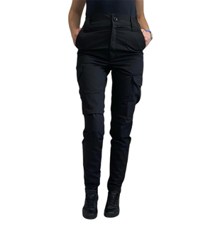 Жіночі поліцейські тактичні брюки 56 чорні