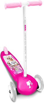 Hulajnoga Pulio Barbie trójkołowa balansowa Różowa (3496272000454)