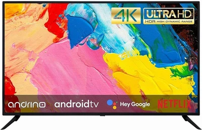 Телевизор 43 дюйма ANDRINO AN43U01 (4K Android Smart TV Bluetooth — W23-CN5734) Б/У