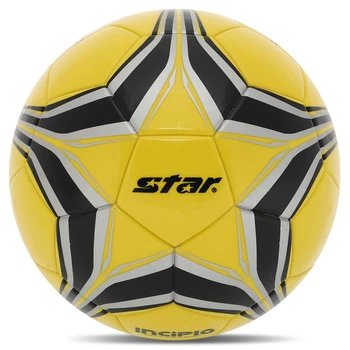 Мяч футбольный STAR INCIPIO SB6405C №5 PU Желтый-серый
