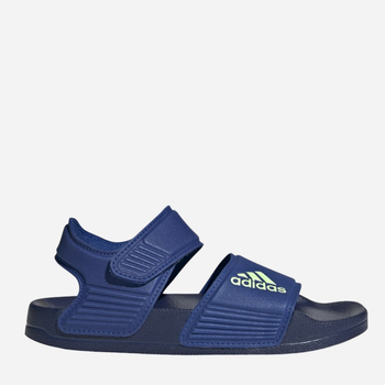 Młodzieżowe sandały sportowe dla chłopca Adidas Adilette Sandal K ID2626 35 Niebieskie (4066759560161)