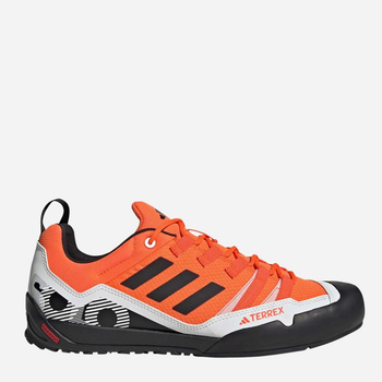 Чоловічі кросівки для треккінгу Adidas Terrex Swift Solo 2 IE6902 49.5 Помаранчеві/Чорні (4066746368954)