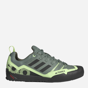 Buty sportowe trekkingowe męskie Adidas Terrex Swift Solo 2 IE8052 46.5 Zielony/Czarny (4066763514297)