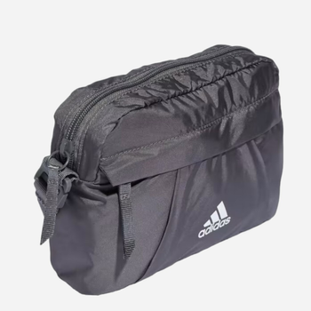 Спортивна сумка крос-боді жіноча з тканини Adidas GL Pouch Темно-сіра (4066762571994)