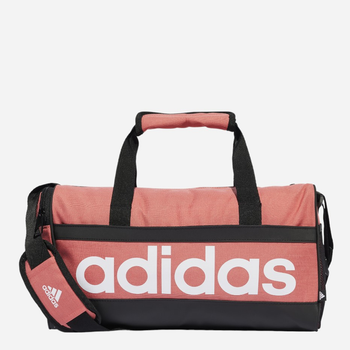 Спортивна сумка з тканини Adidas Linear Duffel XS Рожева (4067886147386)