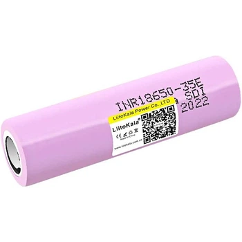 Промышленный аккумулятор LiitoKala Lii-35E 18650 3500mah без защиты (Розовый)