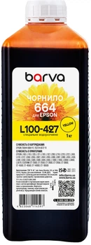 Чернила Barva для Epson L100/L210/L355/L1300/L3050 (664 Y) 1 кг Yellow (L100-427)
