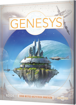 Tekturowy ekran Mistrza Rebel Genesys RPG (3558380101062)