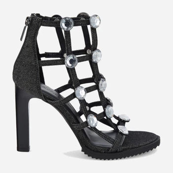 Женские босоножки Karl Lagerfeld 952122713 38.5 (8US) 24.5 см Черные (1159782169)