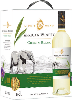 Вино African Winery Chenin Blanc Bag in Box біле сухе 3 л (8594045652383)
