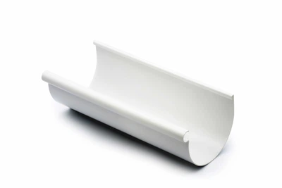 Желоб водосточный RainWay 130x1000 мм Белый, RAL 9003