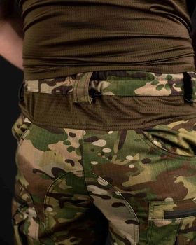 Тактичні штани "Генерал" з вентиляцією та наколінниками - мультикам 3XL