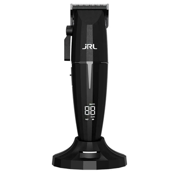 Професійна машинка для стрижки JRL ONYX JRL-2O2OC-B, 10 насадок, 2 швидкості, для перукарів та барберів