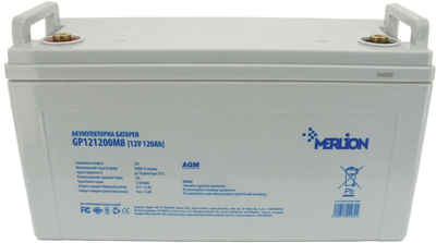 Аккумуляторная батарея MERLION AGM 12V-120Ah (GP121200M8)