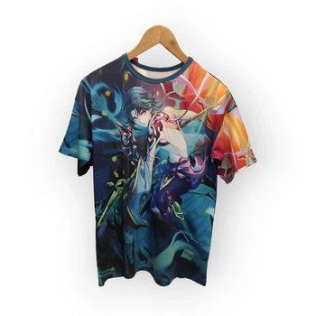 Футболка YADRIK Аніме Геншин Сяо Subtrikot (Oversize M) 3D