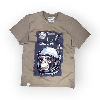 Футболка YADRIK Urban Космонавт стрейч кулір (REGULAR FIT XL)