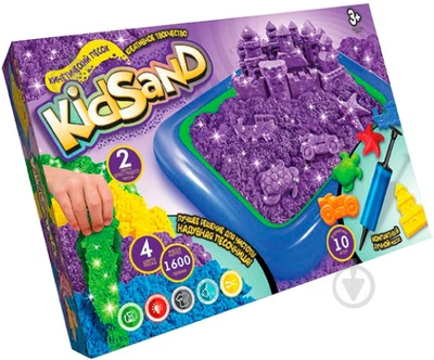 Кинетический песок Danko Toys KidSand 1600 г KS-02-01