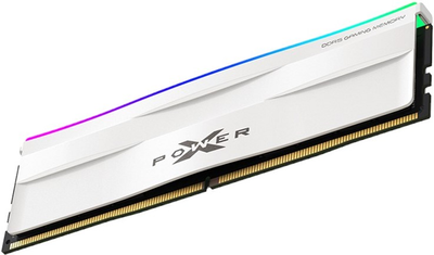 Pamięć Silicon Power DDR5-6000 65536MB PC5-48000 (Kit of 2x32768) XPOWER Zenith RGB Gaming White (SP064GXLWU60AFDH)