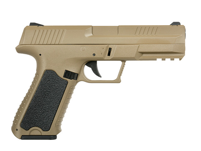 Пістолет Cyma Glock 18 custom AEP CM.127S Mosfet Edition - TAN [CYMA] (для страйкболу)