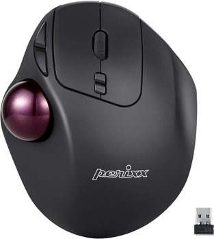 Mysz bezprzewodowa Perixx PERIMICE 717 Wireless Czarna (4049571002132)