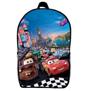 Рюкзак Тачки Маквин (School Gear bag Cars 05) черный, 39 х 27 х 14 см