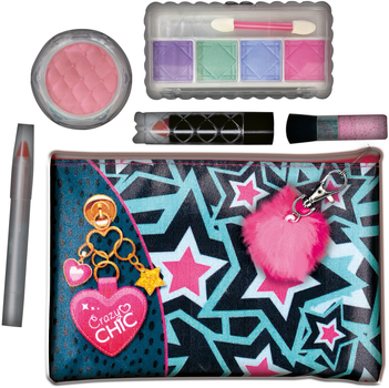 Zestaw kosmetyków dla dzieci Clementoni Crazy Chic Make Up Pochette (CLM18697)