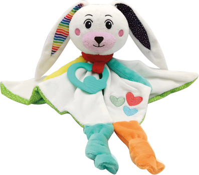 М'яка іграшка-комфортер Clementoni Sweet bunny для сну (CLM17791)