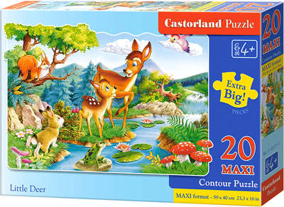 Puzzle Castorland Deer Bambi 20 elementów maxi (CSLC-02177-1)