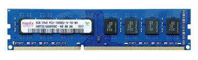 Оперативная память Hynix DDR3 8Gb 2Rx8 1333Mhz PC3-10600U-9-10-B0 HMT351U6BFR8C-H9 N0 AA