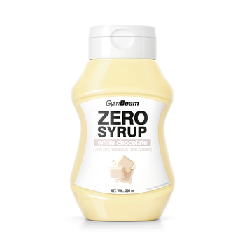 ZERO СИРОП Білий шоколад 350 мл - GymBeam Food