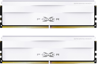 Pamięć Silicon Power DDR5-6000 65536MB PC5-48000 (Kit of 2x32768) XPOWER Zenith RGB Gaming White (SP064GXLWU60AFDG)