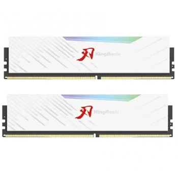 KingBank 16 GB (2x8GB) DDR4 3600 MHz SharpBlade RGB White (KBSB3600W8X2)