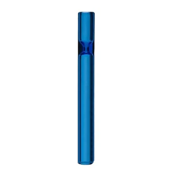 Пипетка Чиллум Стеклянная 100мм "Chillum Blue"