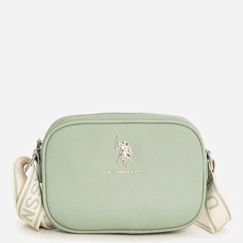Сумка крос-боді через плече жіноча маленька U.S. Polo Assn 27A278-AA00A(Moss Green)_1SZ Зелена (786660982541)
