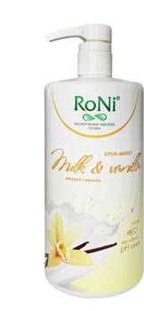Крем-мило RoNi Milk vanilla (з гліцерином) 1000г