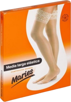 Pończochy uciskowe Maries Long Stockings Normal Blond Medium (8470003109468)