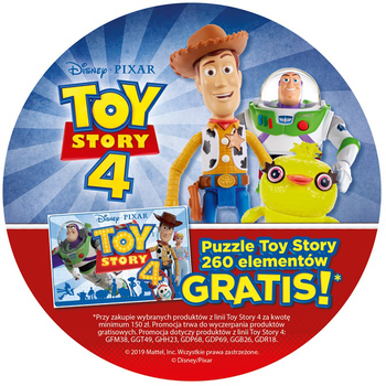 Puzzle Mattel Toy Story 260 elementów (5900511132441)