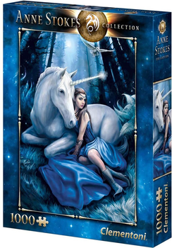 Puzzle Clementoni Anne Stokes Blue 1000 elementów (8005125394623)