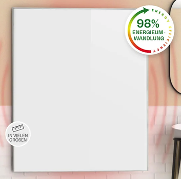 Инфракрасный нагреватель Klarstein Wonderwall Air 120, 120x100см, 1200Вт, настенный