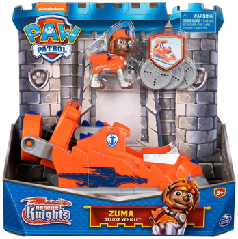 Катер Spin Master Paw Patrol Rescue Knights Zuma з фігуркою (0778988383841)