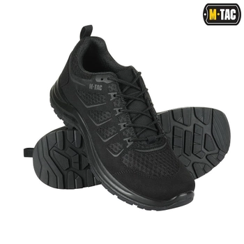 Тактические сетчатые кроссовки M-Tac Iva Black черные 36
